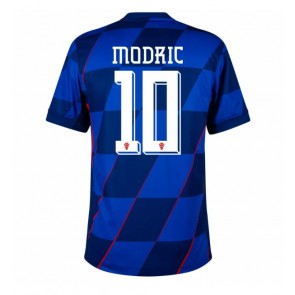 Chorvatsko Luka Modric #10 Venkovní Dres ME 2024 Krátký Rukáv